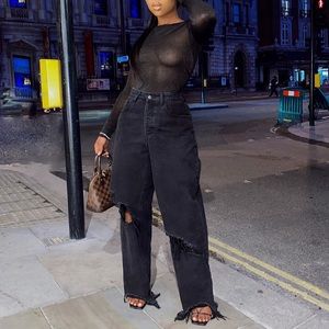 Pretty little thing Extreme distressed